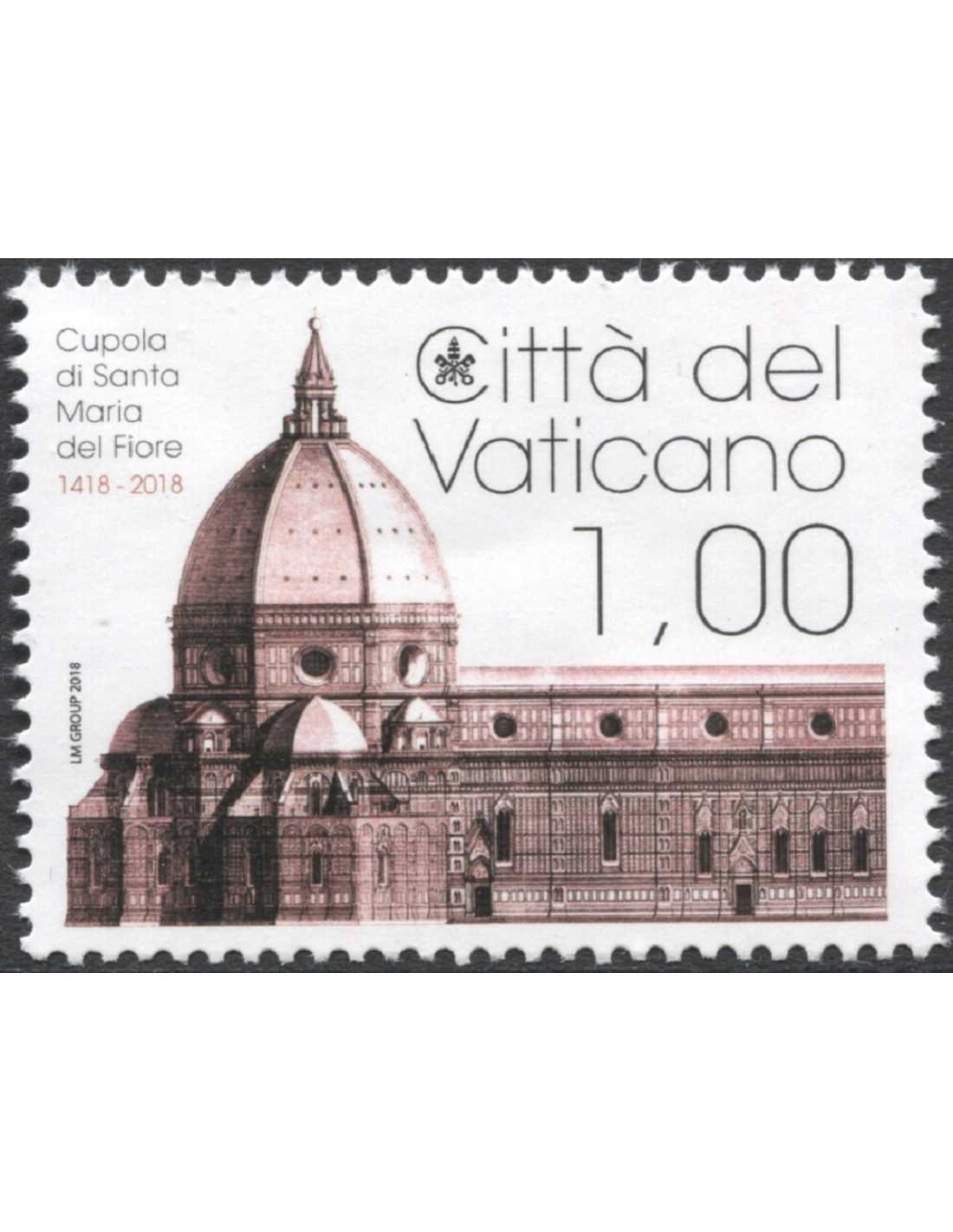 Vaticano - 2018 - Correo - Nº 01779 - **/MNH - 600 Aniv. cupula de ...