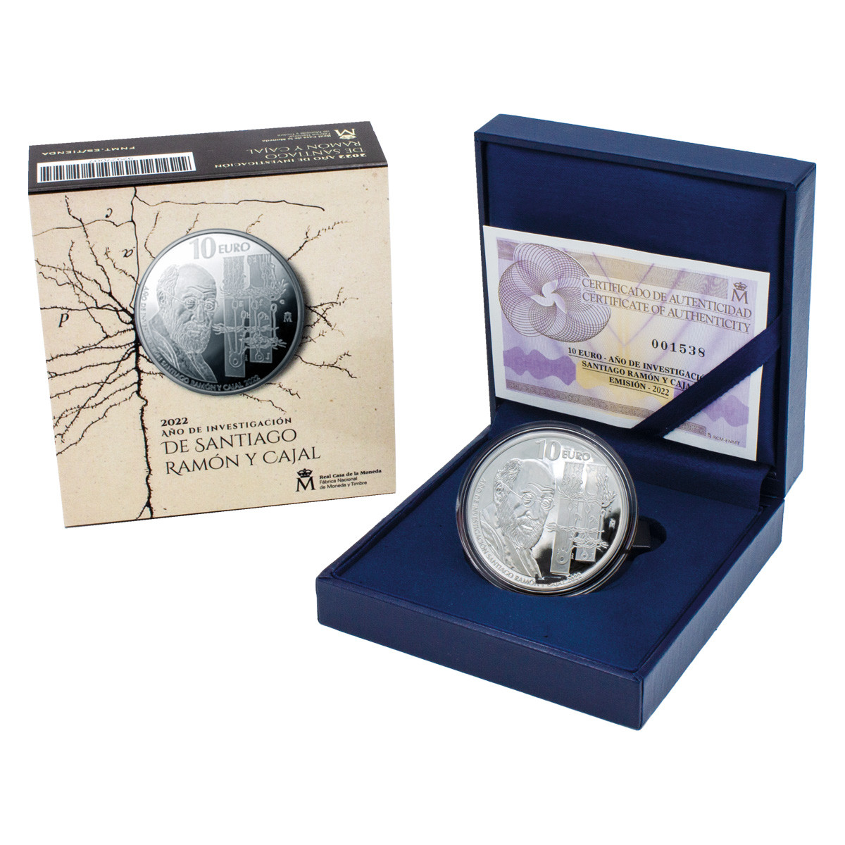 Ramontoeli España - 2022 - Conmemorativas FNMT - PROOF - 10 € Año 2022 / Año de ...